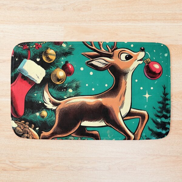 Item preview, Illuminate the Holidays: Whimsical Rudolph the Red-Nosed Reindeer Art for Festive Christmas Prints and Joyful Decor! designed and sold by InsaneLEDP.