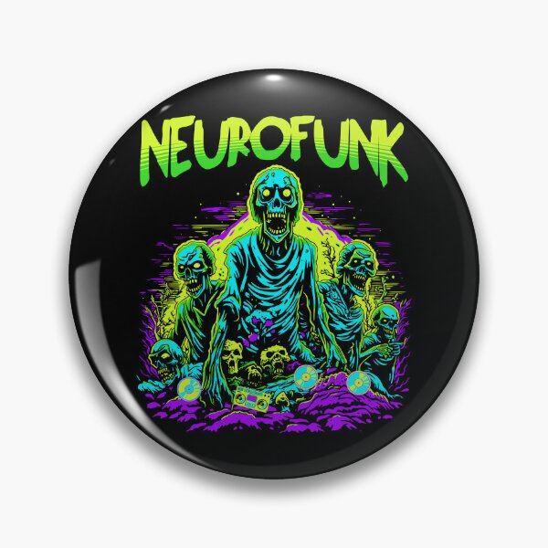 Item preview, NEUROFUNK  - Raveyard Zombies  designed and sold by Discothreadz.