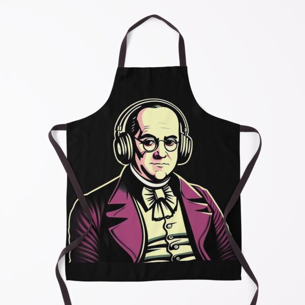 Item preview, Money Moves Ben Franklin Retro Headphones II designed and sold by musicgeniusart.