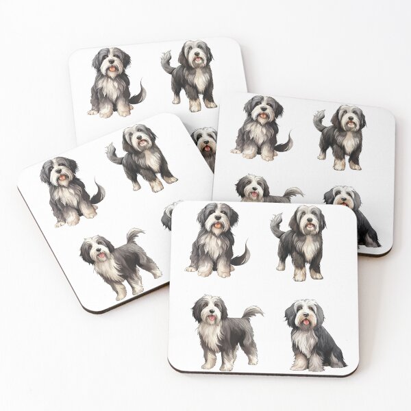 Item preview, Bearded Collie Dogs designed and sold by TheAnimalZ00.