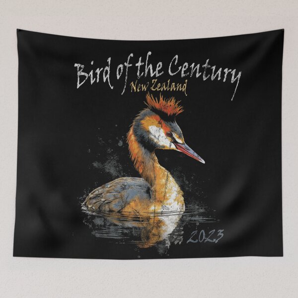 Item preview, New Zealand Bird of the Century Pūteketeke 2023 designed and sold by GVRDesign.
