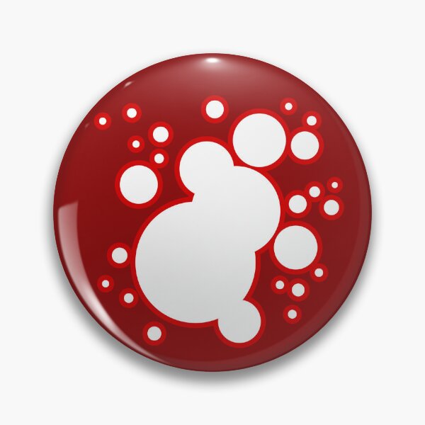 Item preview, White and Red Abstraction Circle and Dots   designed and sold by atroffire.