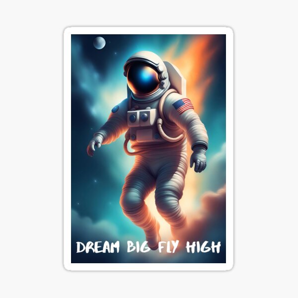 Item preview, Dream big - fly hige designed and sold by Looplk.