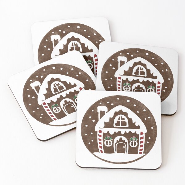 Item preview, Gingerbread Xmas Cookie Candy Cane House designed and sold by JinJinYoon.