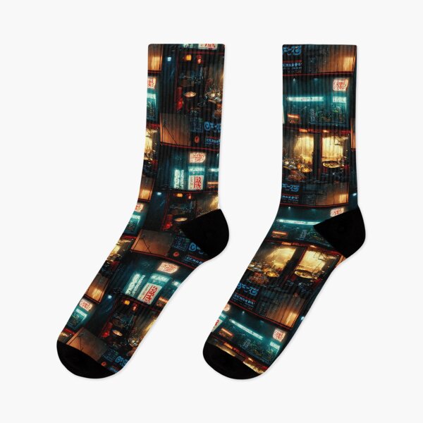 Item preview, Cooking - Cyberpunk Cityscapes designed and sold by ArkMinted.