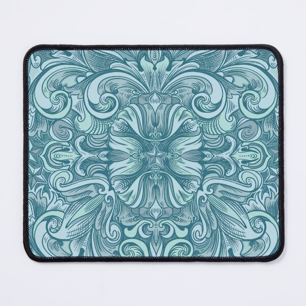 Item preview, Blue green Scroll Mandela  designed and sold by Marcia and Ron Stacy Studios.