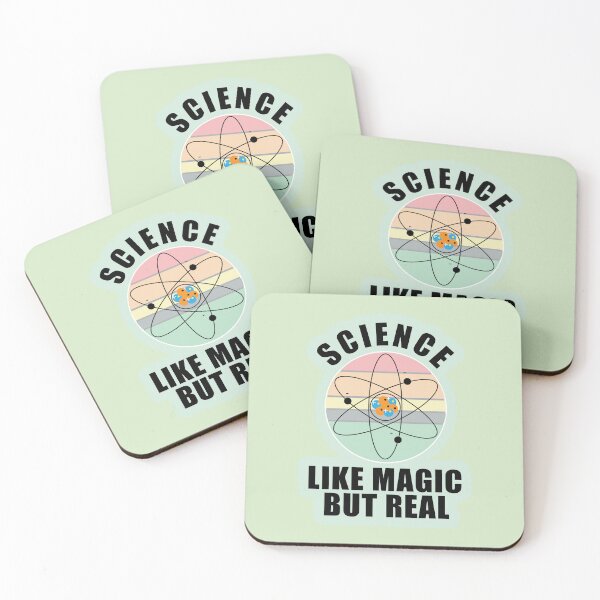 Item preview, Science Like Magic But Real Science Stickers for Science Physics Engineering Students  designed and sold by Science Engineering Gifts.