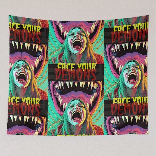 Item preview, Face Your Demons designed and sold by Erik007best.