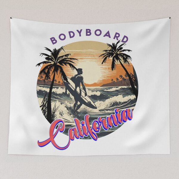 Item preview, "Sliding through Waves: A Bodyboarder in Action" designed and sold by Mahilis.