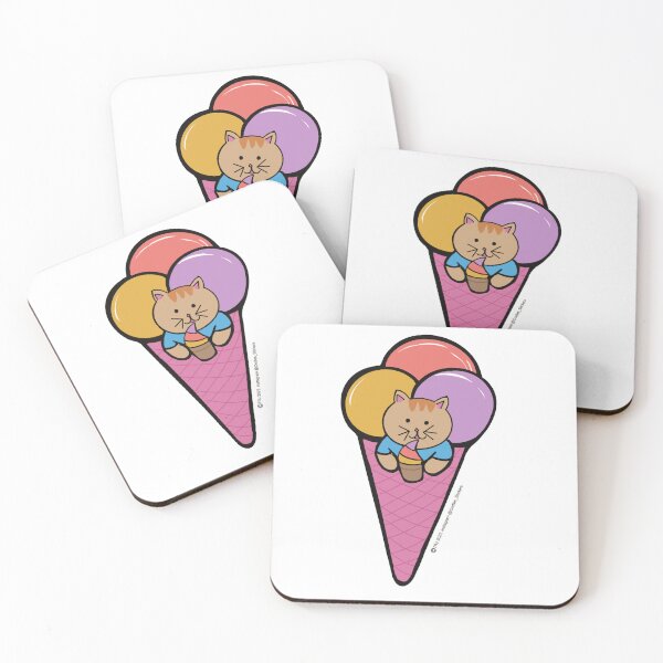Item preview, Ice cream designed and sold by Oodles-stickers.