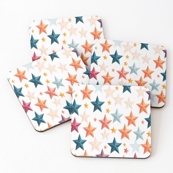 Item preview, Multicolored stars designed and sold by LogoPlanet.
