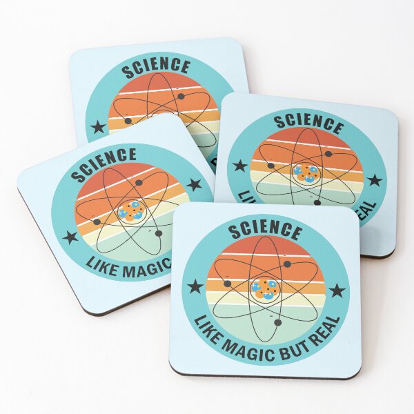 Item preview,  Science Like Magic But Real Science Stickers for Science Physics Engineering Students  designed and sold by Science Engineering Gifts.