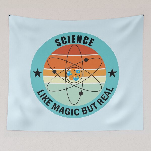 Item preview,  Science Like Magic But Real Science Stickers for Science Physics Engineering Students  designed and sold by Science Engineering Gifts.
