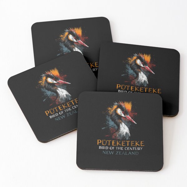 Item preview, New Zealand Bird of the Century Pūteketeke 2023 designed and sold by GVRDesign.