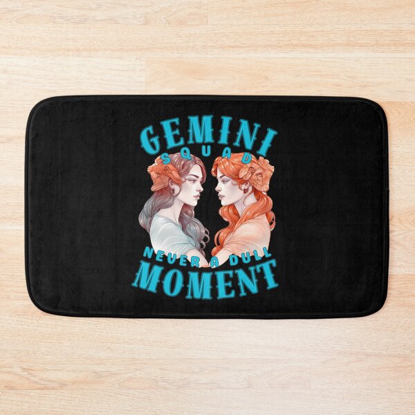 Item preview, Gemini Squad: Never A Dull Moment. gemini birthday designed and sold by ZodiacWonders.