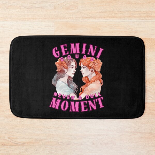 Item preview, Gemini Squad: Never A Dull Moment. gemini astrological sign designed and sold by ZodiacWonders.
