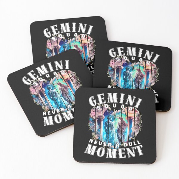 Item preview, Gemini Squad: Never A Dull Moment. gemini sayings designed and sold by ZodiacWonders.