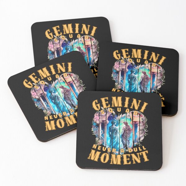 Item preview, Gemini Squad: Never A Dull Moment. gemini funny designed and sold by ZodiacWonders.