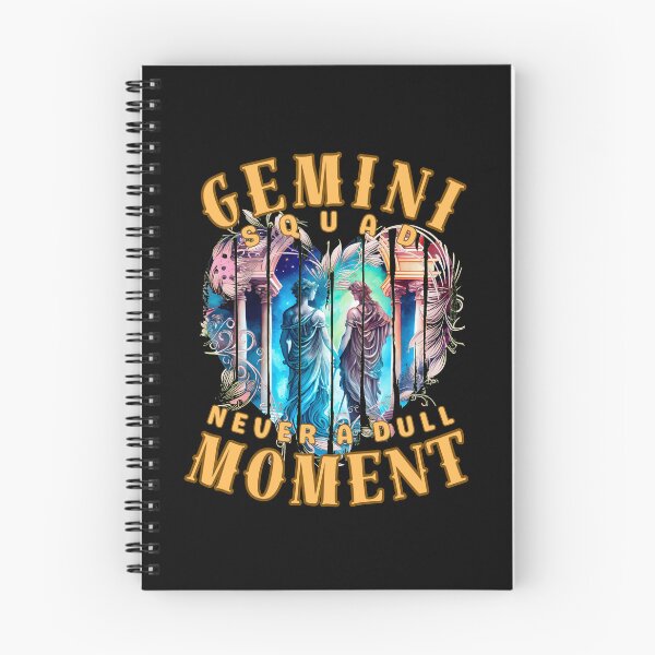 Item preview, Gemini Squad: Never A Dull Moment. gemini funny designed and sold by ZodiacWonders.