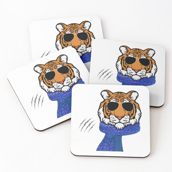 Item preview, Tigar with sunglass series 1 designed and sold by Eclat Aster.