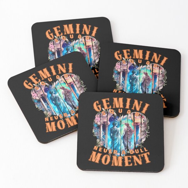 Item preview, Gemini Squad: Never A Dull Moment. gemini horoscope designed and sold by ZodiacWonders.