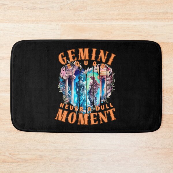 Item preview, Gemini Squad: Never A Dull Moment. gemini horoscope designed and sold by ZodiacWonders.