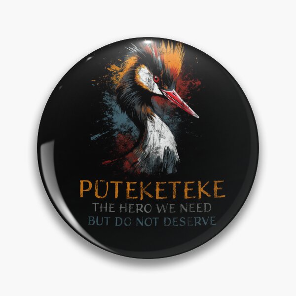 Item preview, New Zealand Bird of the Century Pūteketeke Funny designed and sold by GVRDesign.