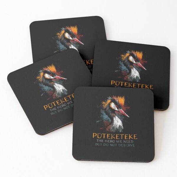 Item preview, New Zealand Bird of the Century Pūteketeke Funny designed and sold by GVRDesign.