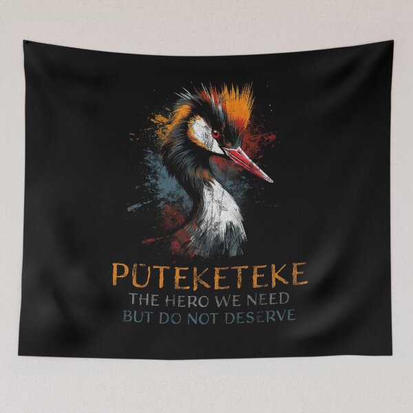 Item preview, New Zealand Bird of the Century Pūteketeke Funny designed and sold by GVRDesign.