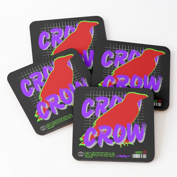 Item preview, red crow designed and sold by Hemlawit.