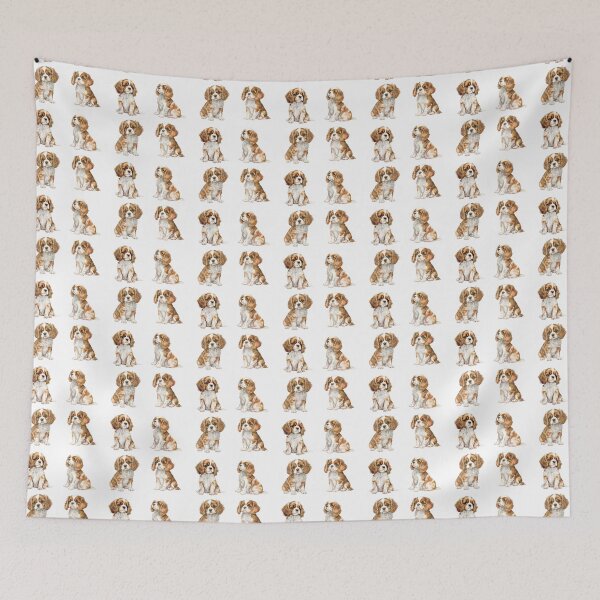 Item preview, Cute Cavalier King Charles Spaniel Puppies designed and sold by TheAnimalZ00.
