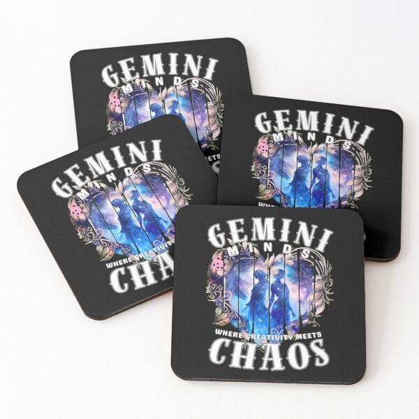 Item preview, Gemini Minds: Where Creativity Meets Chaos designed and sold by ZodiacWonders.