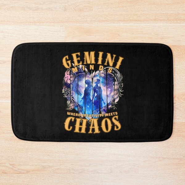Item preview, Gemini Minds: Where Creativity Meets Chaos. gemini zodiac sign designed and sold by ZodiacWonders.