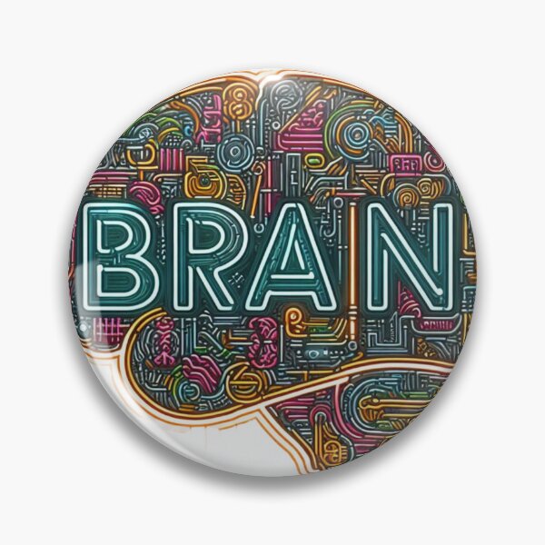 Item preview, BRAIN designed and sold by Happinessgiver.