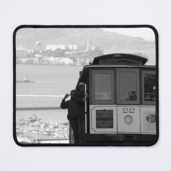 Item preview, San Francisco Cable Car with Alcatraz designed and sold by ShaneKellyPhoto.