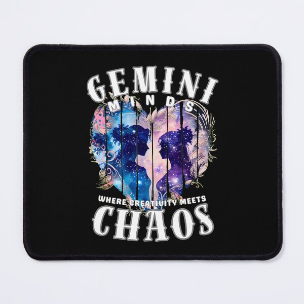 Item preview, Gemini Minds: Where Creativity Meets Chaos. gemini sayings designed and sold by ZodiacWonders.