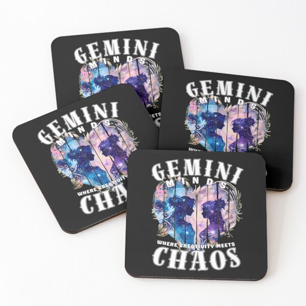 Item preview, Gemini Minds: Where Creativity Meets Chaos. gemini sayings designed and sold by ZodiacWonders.