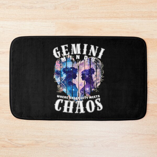 Item preview, Gemini Minds: Where Creativity Meets Chaos. gemini sayings designed and sold by ZodiacWonders.