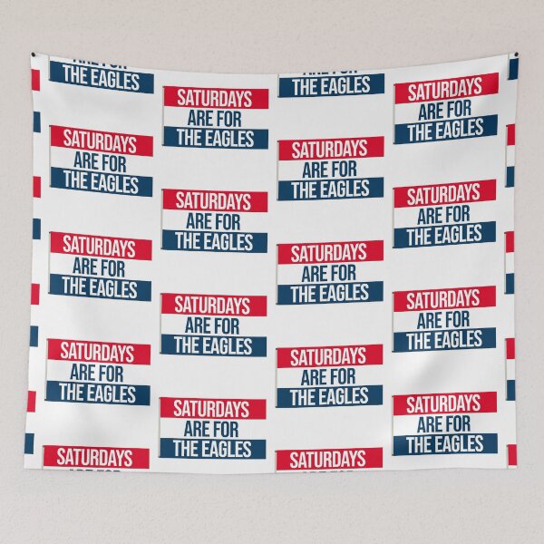 Item preview, saturdays are for the eagles designed and sold by designsbysamantha.