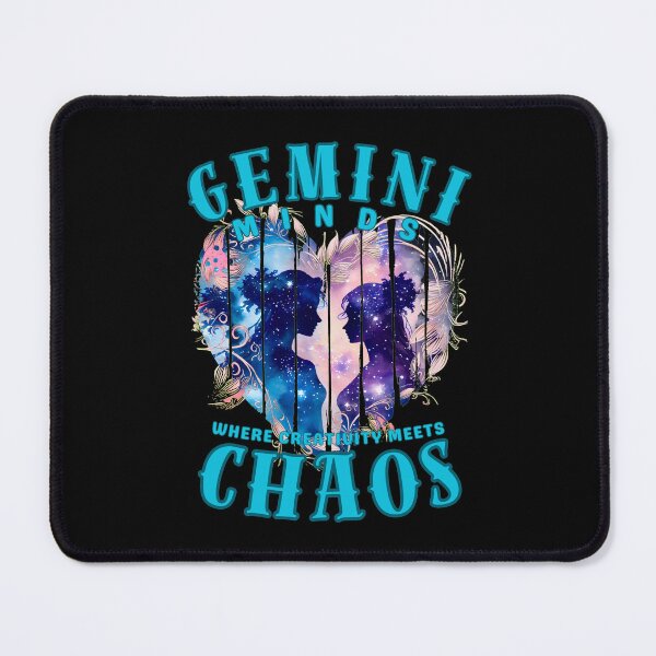 Item preview, Gemini Minds: Where Creativity Meets Chaos. gemini may designed and sold by ZodiacWonders.