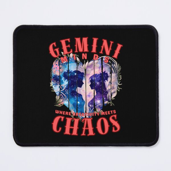 Item preview, Gemini Minds: Where Creativity Meets Chaos. gemini june designed and sold by ZodiacWonders.