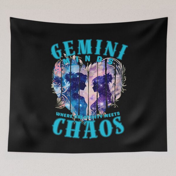 Item preview, Gemini Minds: Where Creativity Meets Chaos. gemini may designed and sold by ZodiacWonders.