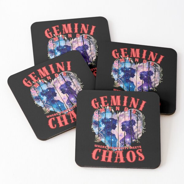 Item preview, Gemini Minds: Where Creativity Meets Chaos. gemini june designed and sold by ZodiacWonders.