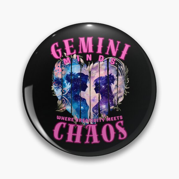 Item preview, Gemini Minds: Where Creativity Meets Chaos. gemini lovers designed and sold by ZodiacWonders.
