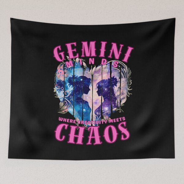 Item preview, Gemini Minds: Where Creativity Meets Chaos. gemini lovers designed and sold by ZodiacWonders.