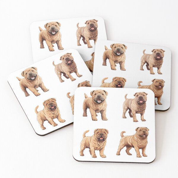 Item preview, Chinese Shar Pei Dogs designed and sold by TheAnimalZ00.