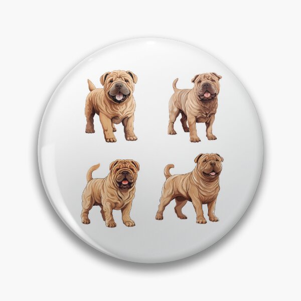 Item preview, Chinese Shar Pei Dogs designed and sold by TheAnimalZ00.