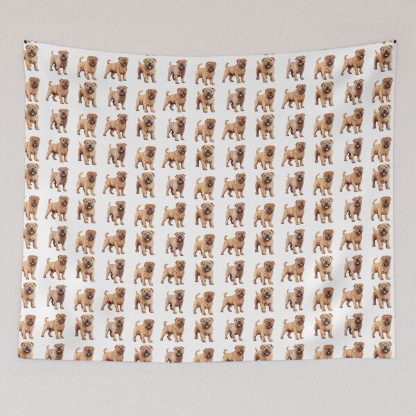 Item preview, Chinese Shar Pei Dogs designed and sold by TheAnimalZ00.