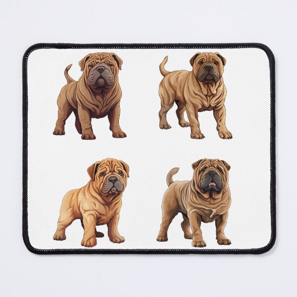Item preview, Cute Shar Pei Dogs designed and sold by TheAnimalZ00.