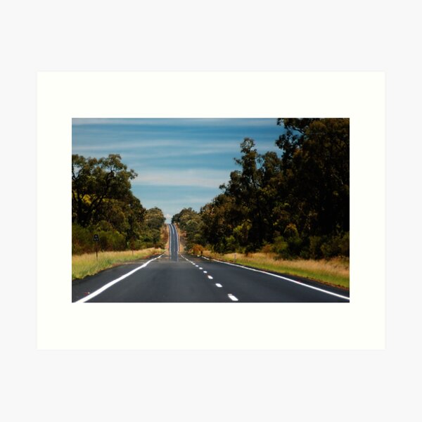 Item preview, Road to Narrabri © designed and sold by Vicki Ferrari Photography.